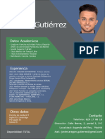 Curriculum Javier Aragón Gutiérrez 2