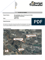 2023.10.24 SPS RTB SAV Installation Only of ClearVu Fencing - SOW