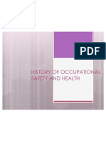 History of Occupational Safety and Health