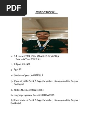 STUDENT PROFILE
