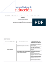 Actividad 1 Tema 3. Cuadro de Doble Entrada Sobre Las Características de Los Estudiantes