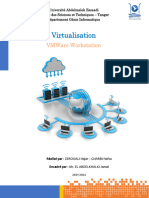 Virtualisation: Vmware Workstation