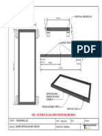 Bandeja Retangular Med. 880X390