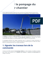 Sécuriser Le Pompage Du Béton Sur Chantier