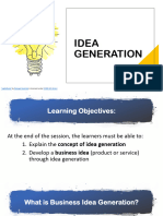 Laboratory PPT 1 Business Idea Generation