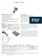 Eaton Security Series 1000 Magnetic Contacts Datasheet en