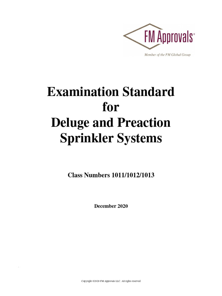 Deluge and Preaction Systems | PDF | Fire Sprinkler System | Valve