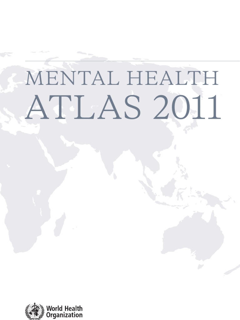 MENTAL HEALTH ATLAS 2024 visual data 2