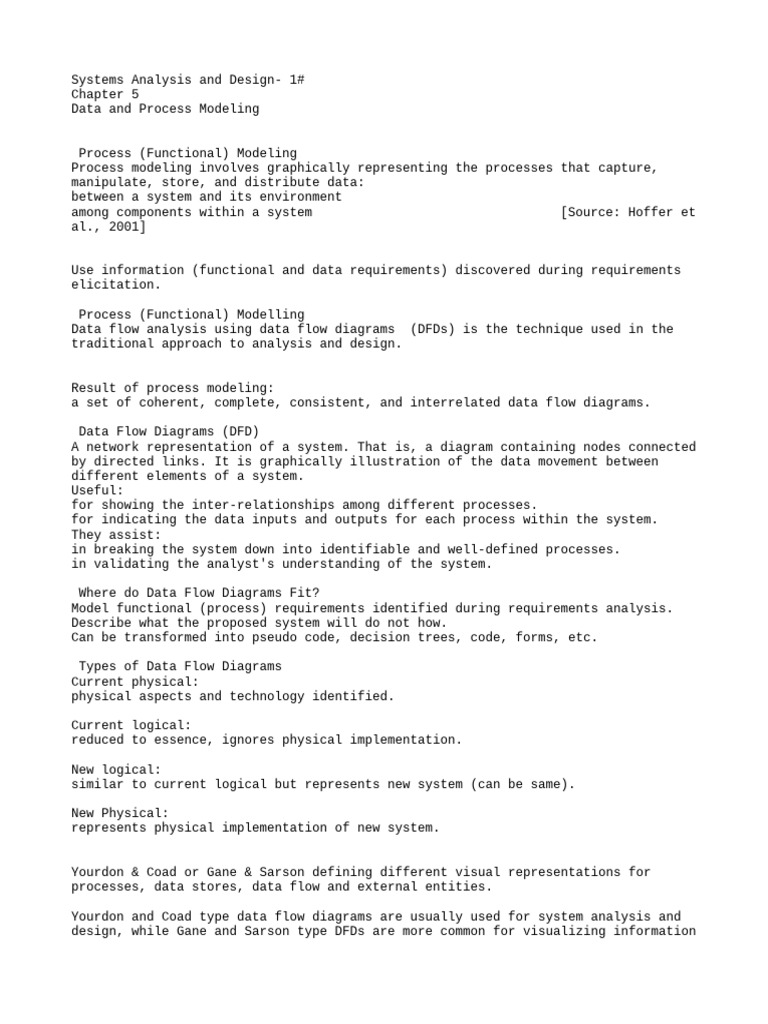 Data Flow Diagrams in Systems Analysis | PDF | Information Retrieval ...