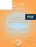 GMKA 22 Baslikta Istatistiklerle TR22 Guney Marmara