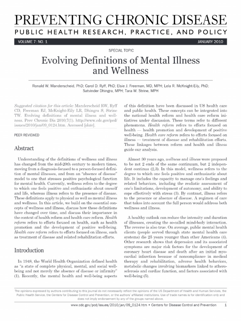 Preventing Chronic Disease - Enhanced Reader | PDF