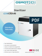 Plasma Sterilizier Brochure OSMOTECH