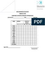 Cuadro Indice Porcentual Aprobacion y Reprobacion 2023-1