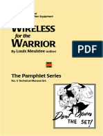 Wireless For The Warrior Pamphlet No. 4, Technical Manual Art