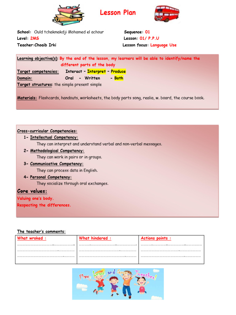 Describing Physical Appearance in 2MS | PDF | Communication | Nonverbal ...