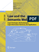 Law and The Semantic Web 2005