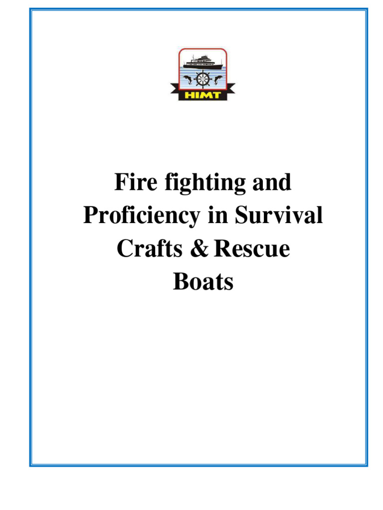 HIMT Refresher Course For PSCRB and AFF PDF Fires Water