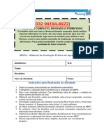 Resolução - (032 99194-8972) - M.A.P.A - Unicesumar - Mapa - Banco de Dados - 54-2023
