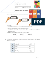 Proposta de Teste - 8.º Ano