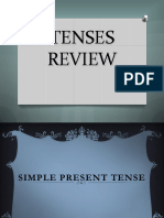 Tenses Review