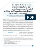 Etiologia e Perfil de Resistência