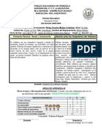 Boletas Preescolar 2do Momento