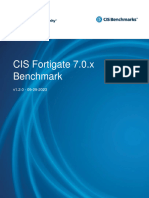 CIS Fortigate 7.0.x Benchmark v1.2.0
