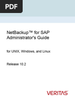 NetBackup102 AdminGuide SAP