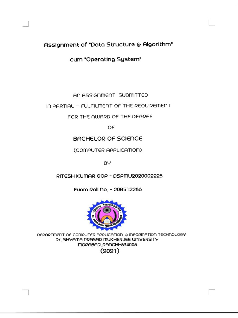 Assignment For Sem 2 | PDF