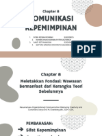 Resume Chapter 8 Komunikasi Kepemimpinan