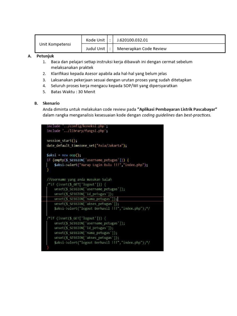 Panduan Code Review Efektif | PDF