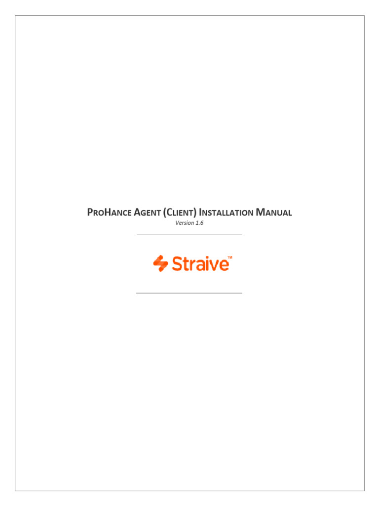 Straive Prohance Installation Guide_v1 6 PDF Mac Os Microsoft Windows