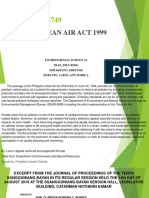 Clean Air Act 1999