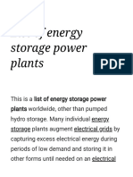 List of Energy Storage Power Plants - Wikipedia