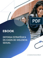 Ebook Defensa en Delitos de Violencia Sexual