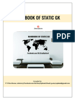 Handbook of Static GK