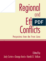 Judy Carter - George Irani - Vamık D. Volkan - Regional and Ethnic Conflicts - Perspectives From The Front Lines, Coursesmart Etextbook-Routledge (2008)