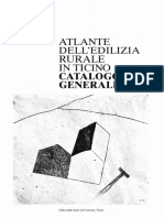 Atlante Dell'Edilizia Rurale in Ticino - Catalogo Generale - OCR