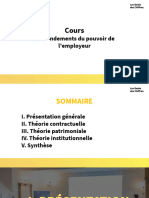 Cours 1 - Les Fondements Du Pouvoir de L-Employeur (Ok)