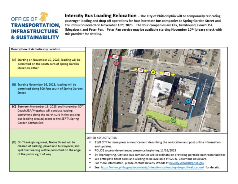 Intercity Bus Loading Relocation | PDF