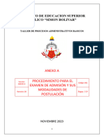 Manual de Procedimiento SB Anexo 1 y 2 Por Completar