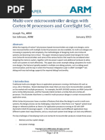 Multi-Core Microcontroller Design With Cortex-M Processors and Cor