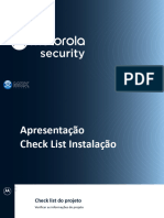 1.3 Check List Instalação