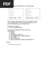 WRITE THE DEFECT REPORT