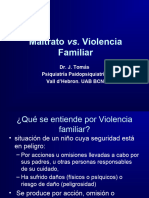 Maltrato Vs Violencia Familiar