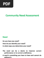 SCW 221 Community Needs Assessment