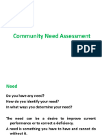 SCW 221 Community Needs Assessment