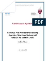 UNCTAD Report On Exchange Rate Policy