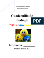 Cuadernillo de Trabajo Primero Basico Emociones