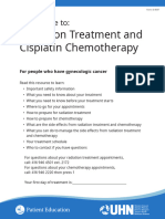 Guide To RT and Cisplatin Chemotherapy